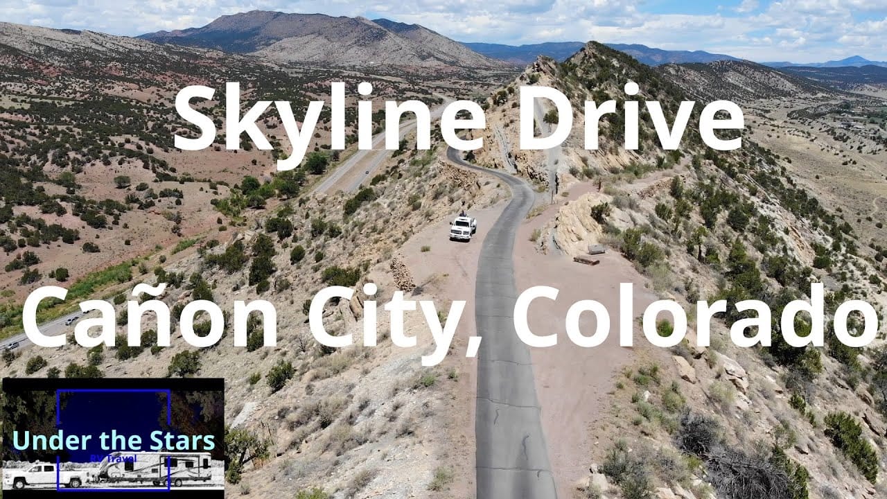 Skyline Drive in Cañon City, Colorado. Not for the faint of heart!