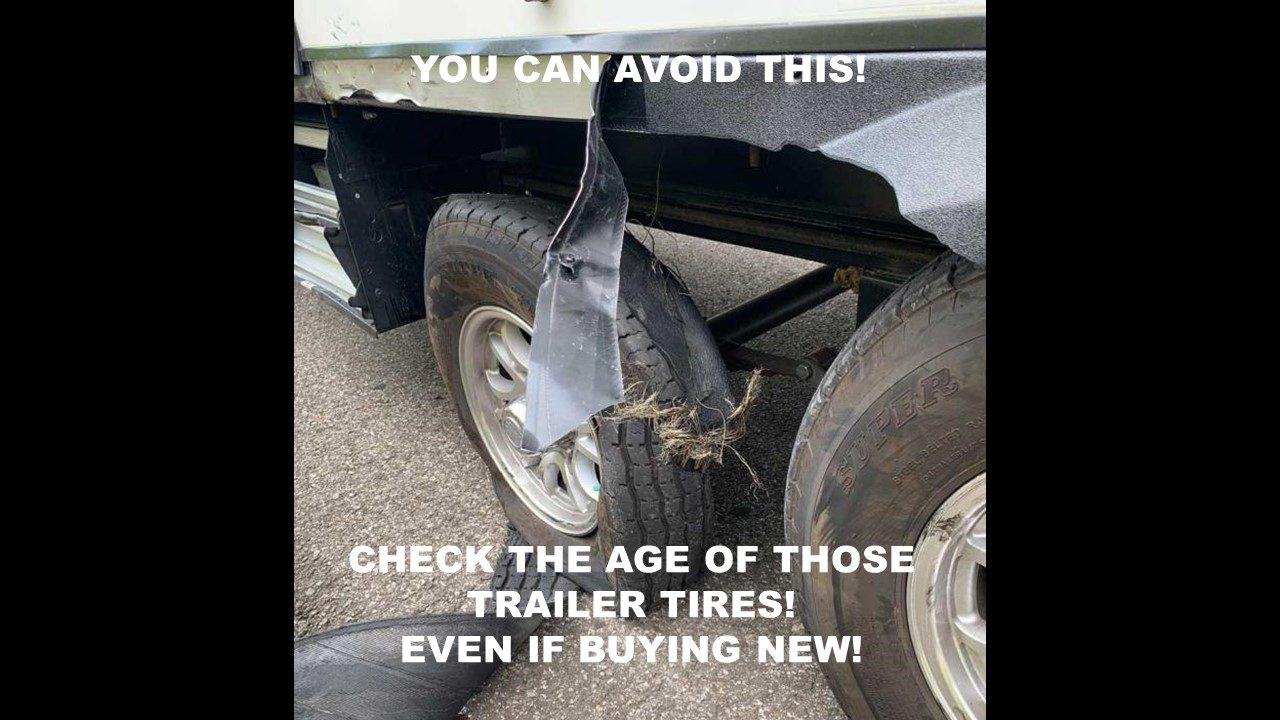 Trailer Tires - A Warning about Age