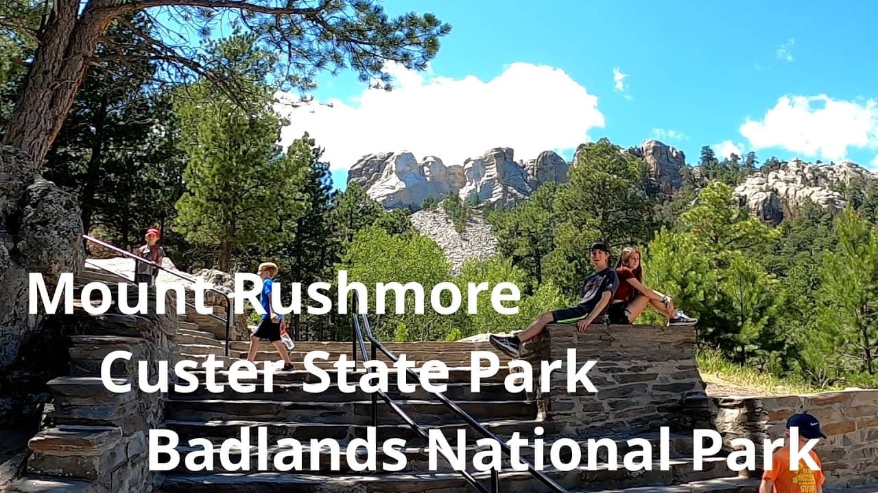 Mount Rushmore, Custer State Park, Badlands National Park, and Wall Drug. South Dakota Trip