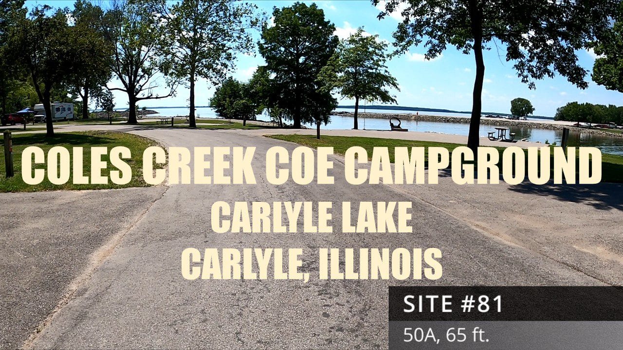 Coles Creek Campground - Carlyle Lake - Under The Stars RV Travel